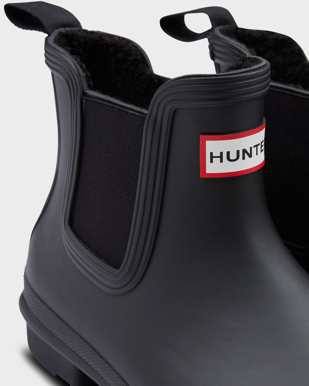 Women Hunter Original Insulated | Chelsea Boots Black | NZ-80426-HDAJ